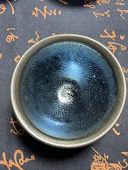 茶碗■天目茶碗 黒釉 古いお茶道具 古玩 唐物 中国 古美術 時代物 骨董品■ Yahoo!オークション - 中国陶器 【 供御 天目茶碗 曜変天目 宋代